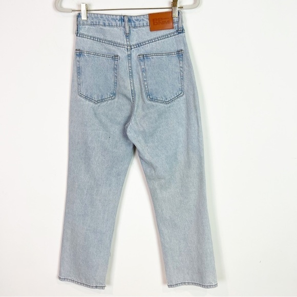 PRINCESS POLLY HIGH RISE STRAIGHT LEG DISTRESSED JEANS WOMENS SZ 2 - Picture 3 of 6